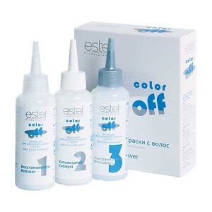 Estel COLOR OFF 3*120 мл - Эмульсия для удаления стойких красок с волос