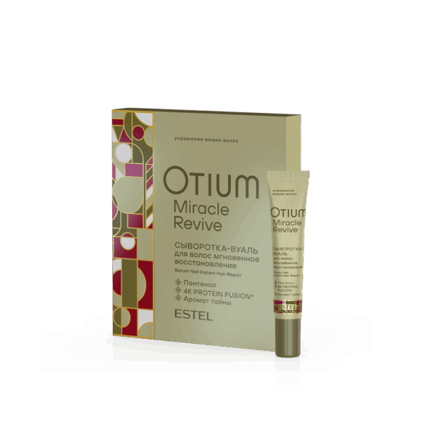 Сыворотка-вуаль для волос "Мгновенное восстановление" OTIUM MIRACLE REVIVE, 5*23 мл