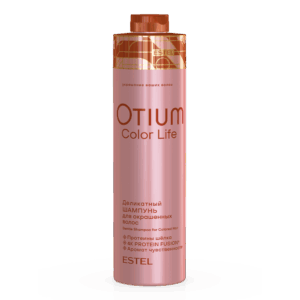 Деликатный шампунь для окрашенных волос OTIUM COLOR LIFE, 1000 мл